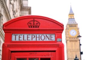 London BigBen Telephone Boot IELTS
